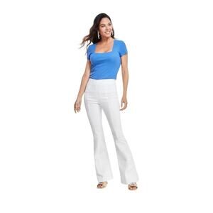 I.N.C International Concepts Women’s Jeans sz 12 Pull On Flare NEW # M626
